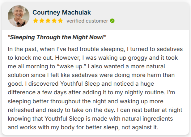 Youthful Sleep Customer Reviews